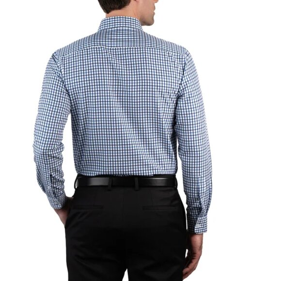 NWT Nautica Men's Performance Dress Shirt -- Iron free - Picture 3 of 10